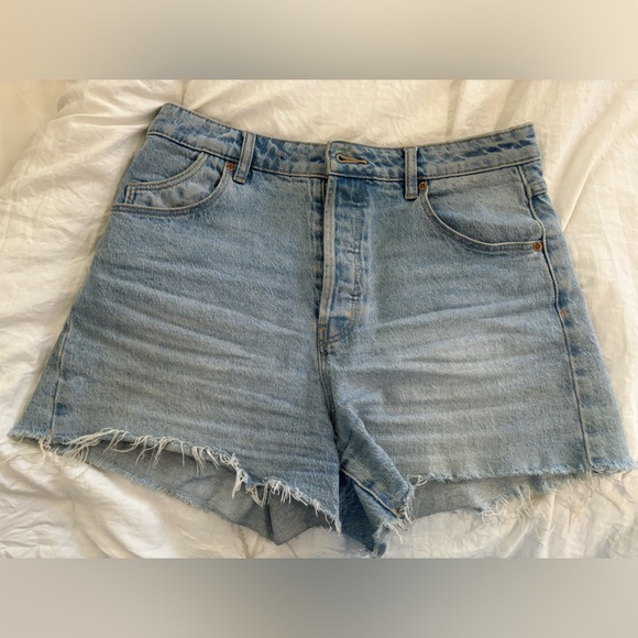 Rolla’s High Rise Cut Off Jean Shorts - Picture 1 of 6